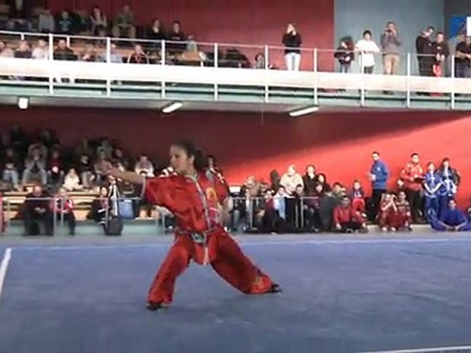 Championnat de France 2012 de Wushu Taolu / Chang Quan Juniors - Alyssa Bedda