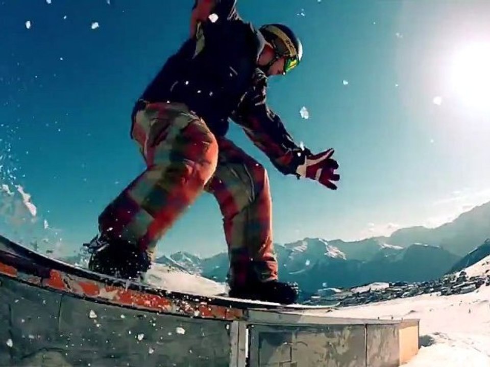 Winter 4 Days In Alpes d'Huez Mars 2012 GoPro HD2 (BlackStunt Prod)