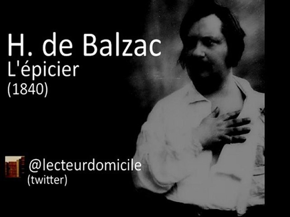 Honoré de Balzac - L'épicier