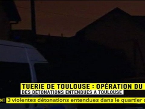 Détonations près de l'immeuble où Mohamed Merah est retranché