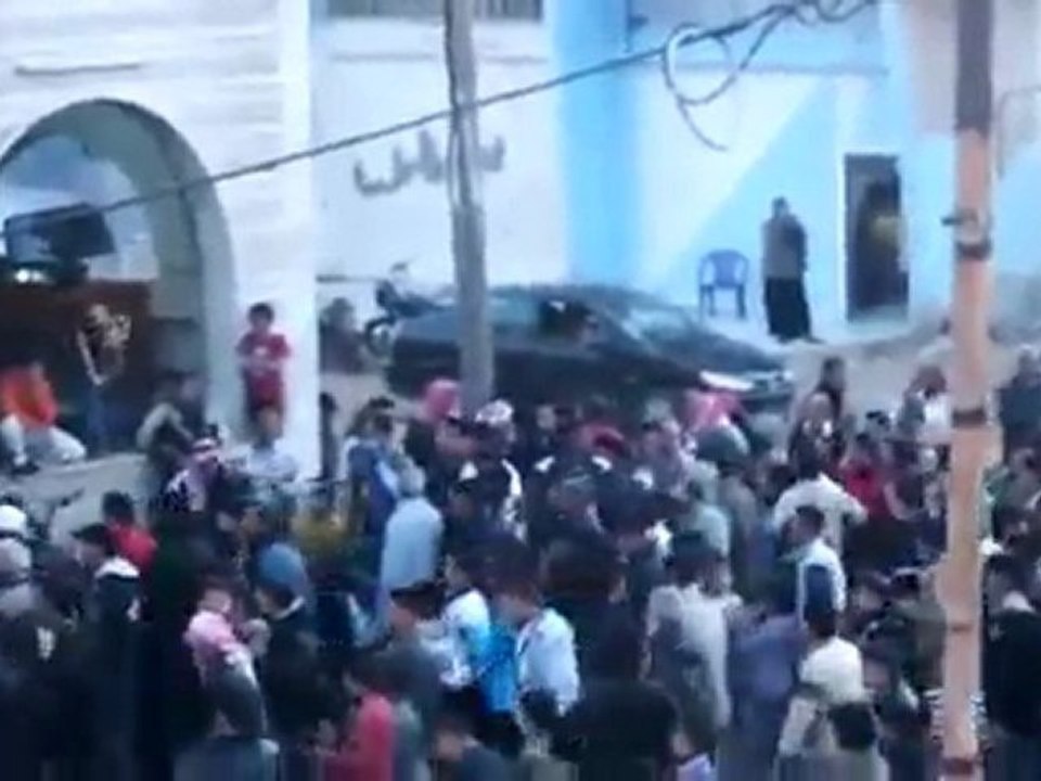 فري برس درعا الطيبة  تشييع الشهيد البطل باسم أحمد الحريري أبو يزن  21 3 2012