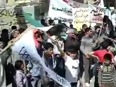 فري برس حلب تل رفعت حاشدة في أربعاء الوفاء لأم الشهيد 2012 03 21 ج2
