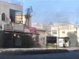 فري برس حماة المحتل حي الاربعين قصف الحي واستهداف خزان الكهرباء من قبل الشبيحة 21 3 2012