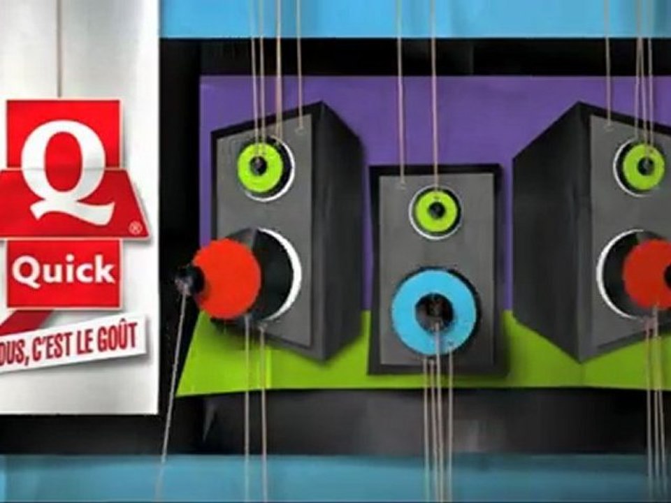 Film publicitaire Quick "baffles"