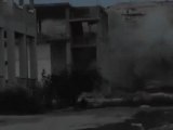 فري برس حماه المحتلة استهداف دبابة من قبل كتيبة المعتصم بالله في مدينة حماه 21 3 2012