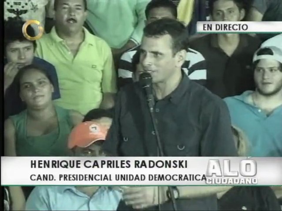 Capriles: Vamos a eliminar el chip para poder comprar gasolina