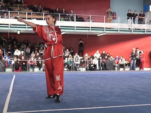 Championnat de France 2012 de Wushu Taolu / Chang Quan Seniors - Khadidja Osmani