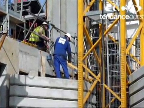 Le chantier des Rives de l'Orne à Caen
