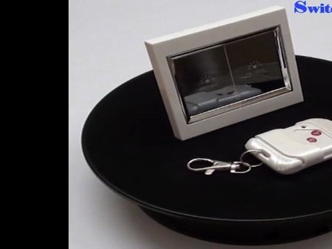 2 Gang LCD Screen Touch Remote Light Switch