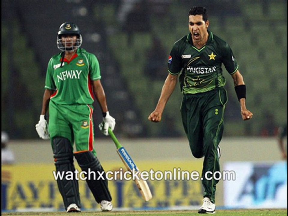 Bangladesh vs Pakistan Live On Thursday