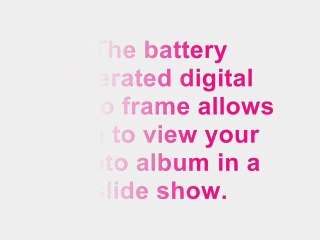 Discover the Newest Battery Operated Digital Photo Frame