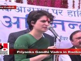 Priyanka Gandhi Vadra remembers her father Rajiv Gandhi in Raebareli
