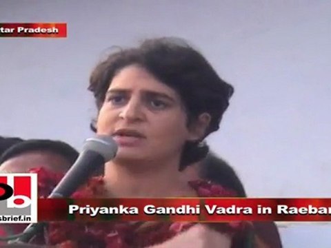 Priyanka Gandhi Vadra in Raebareli: Change negative politics, transform UP