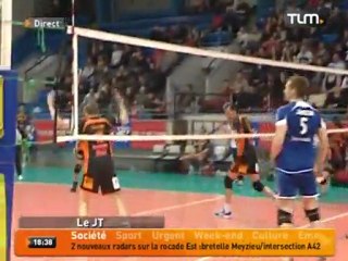 Volley: Daquin part la tête haute (Lyon)