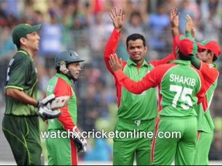 Ban vs Pak 22nd March 2012 live streaming