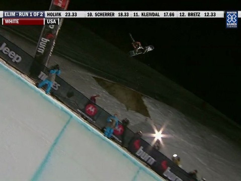 Winter X Games Europe 2012 - Men's Snowboard SuperPipe Qualification