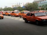 Chinese Taxi Drivers Hold Strike in Guangdong Province