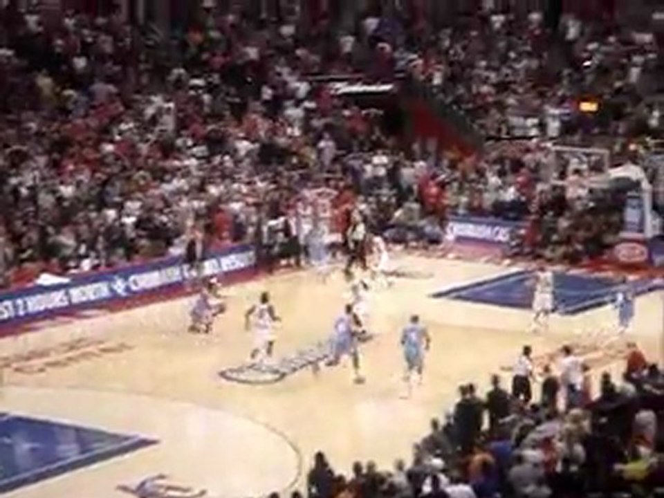 Dernières secondes du match