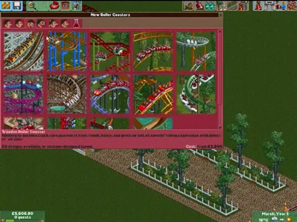 ROLLER COASTER TYCOON 2 free download full game for pc