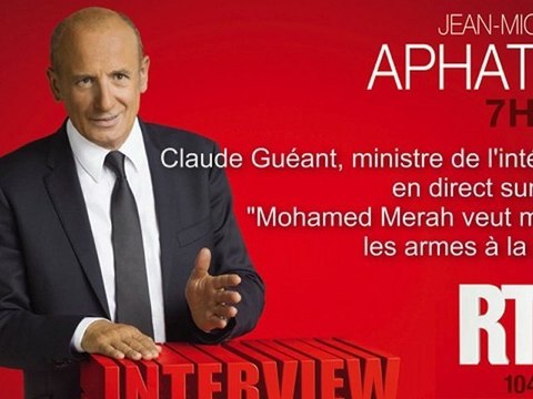 L'invité de RTL: Claude Guéant : Mohamed Merah veut mourir les armes à la main