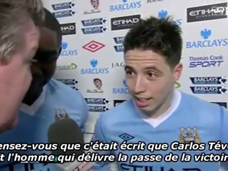 Nasri : "Très heureux pour Tévez"