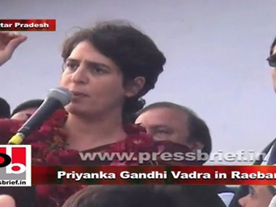 Priyanka Gandhi Vadra: This election is not to elect MLA but to decide the future of the state