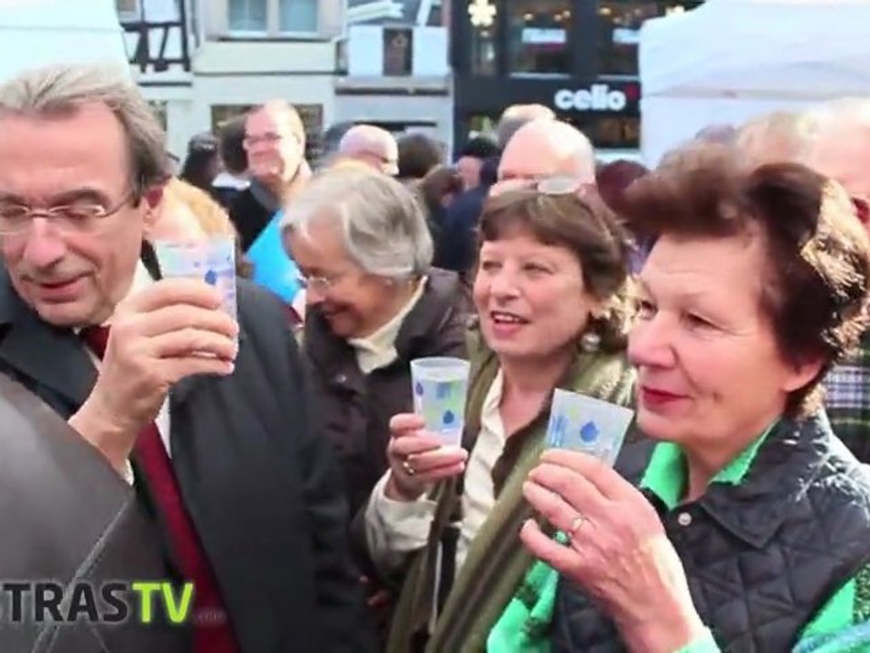 L'eau de Strasbourg en carafe