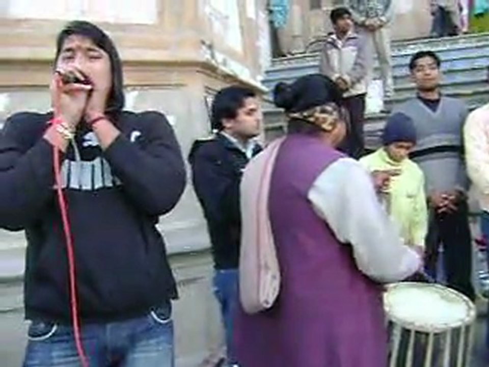 Puja at sacred river Yamuna  and Tabla (PART 2)