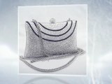 Silver Clutch Bags | Silver Clutch Evening Bags from Crystal Purse Shop