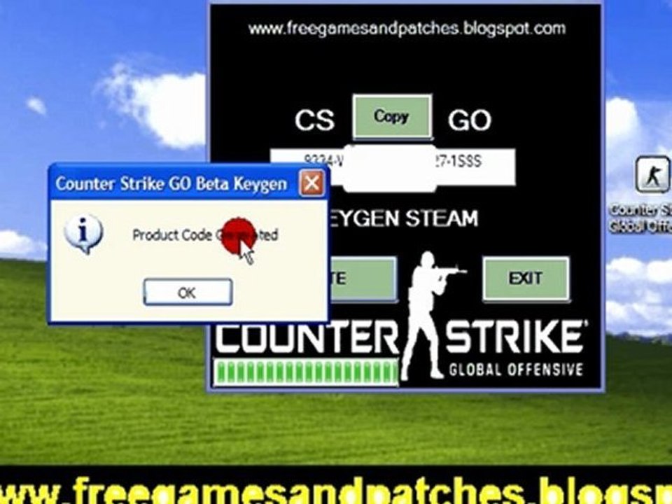 Counter Strike Global Offensive beta keygen 2012