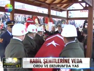 Kabil şehitlerine veda -  21 mart 2012
