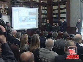 Napoli - Cancellieri per la Giornata della Memoria (21.03.12)