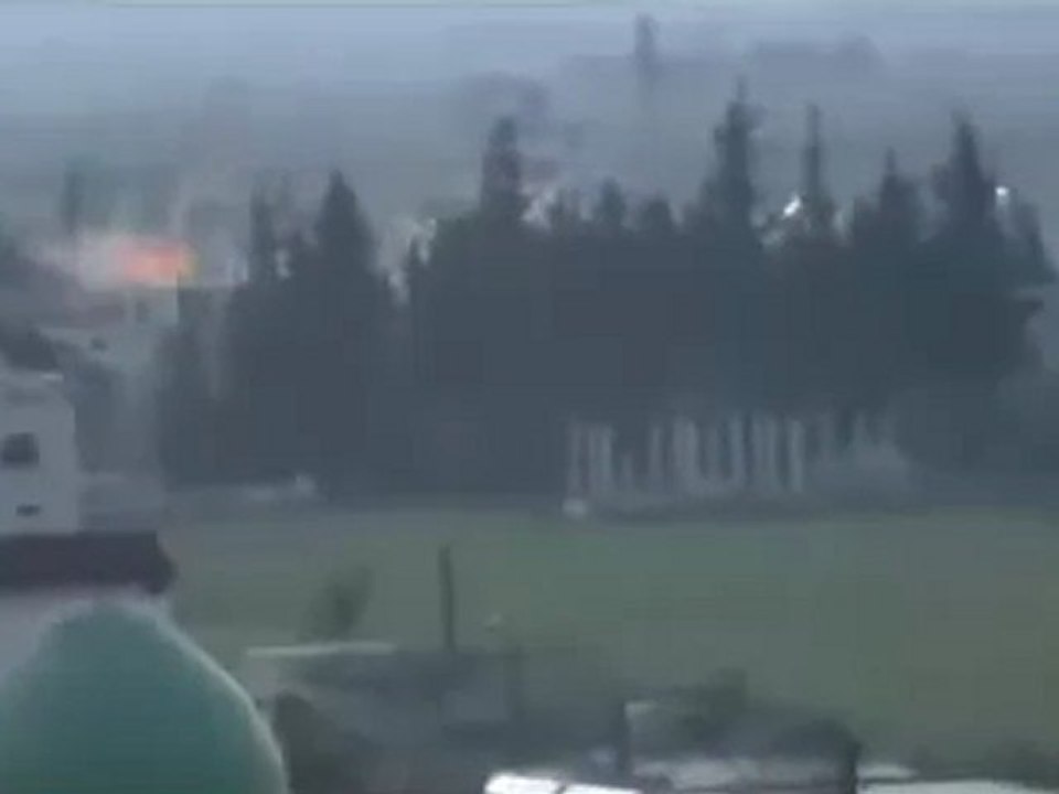 فري برس  ريف حماه المحتل قلعة المضيق استمرار القصف لليوم الحادي عشر 22 3 2012