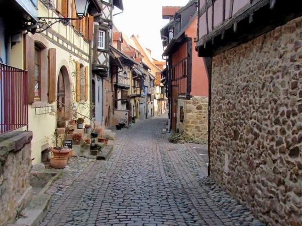 Balade hivernale à Eguisheim