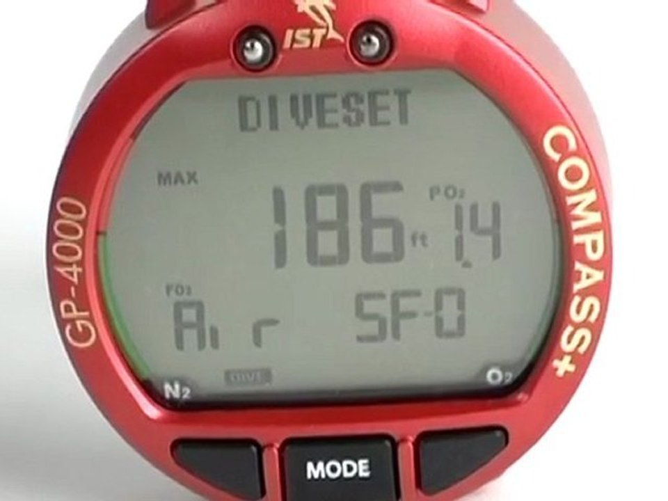 60 Second Scuba Lab IST GP-4000 Compass Dive Computer