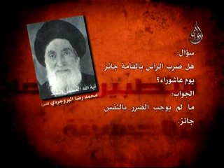 فتوى الشعائر السيد محمد رضا البروجردي