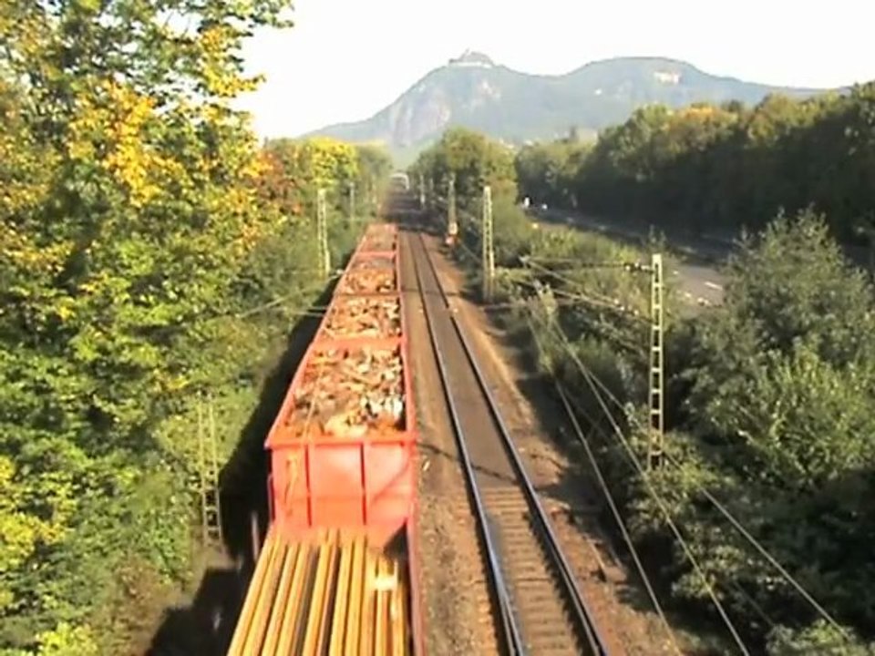 Eisenbahn zwischen Bad Honnef und Rhöndorf am Rhein