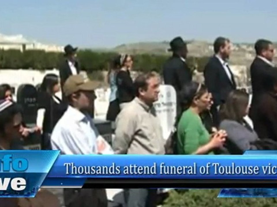 Thousands attend funeral of Toulouse victims