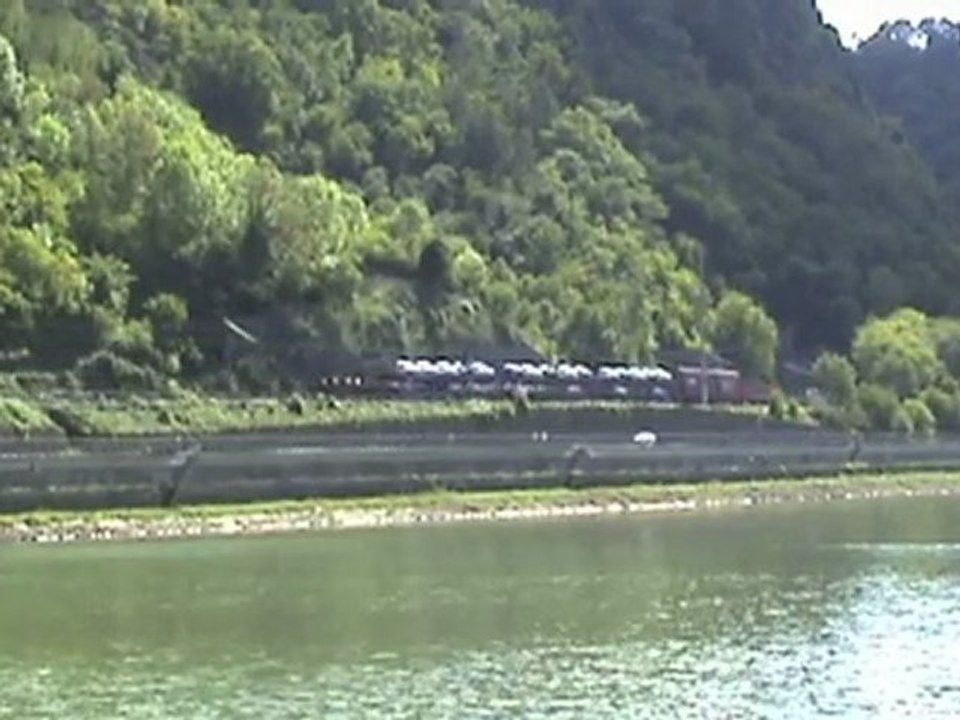 BR142, BR155, BR152, BR101, BR145, Re482, BR143, BR185, BR427, BR428 Nordportale Loreley Tunnel