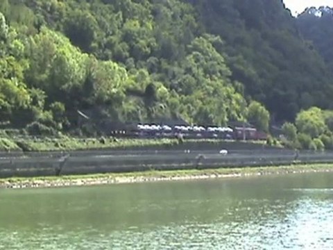 BR142, BR155, BR152, BR101, BR145, Re482, BR143, BR185, BR427, BR428 Nordportale Loreley Tunnel