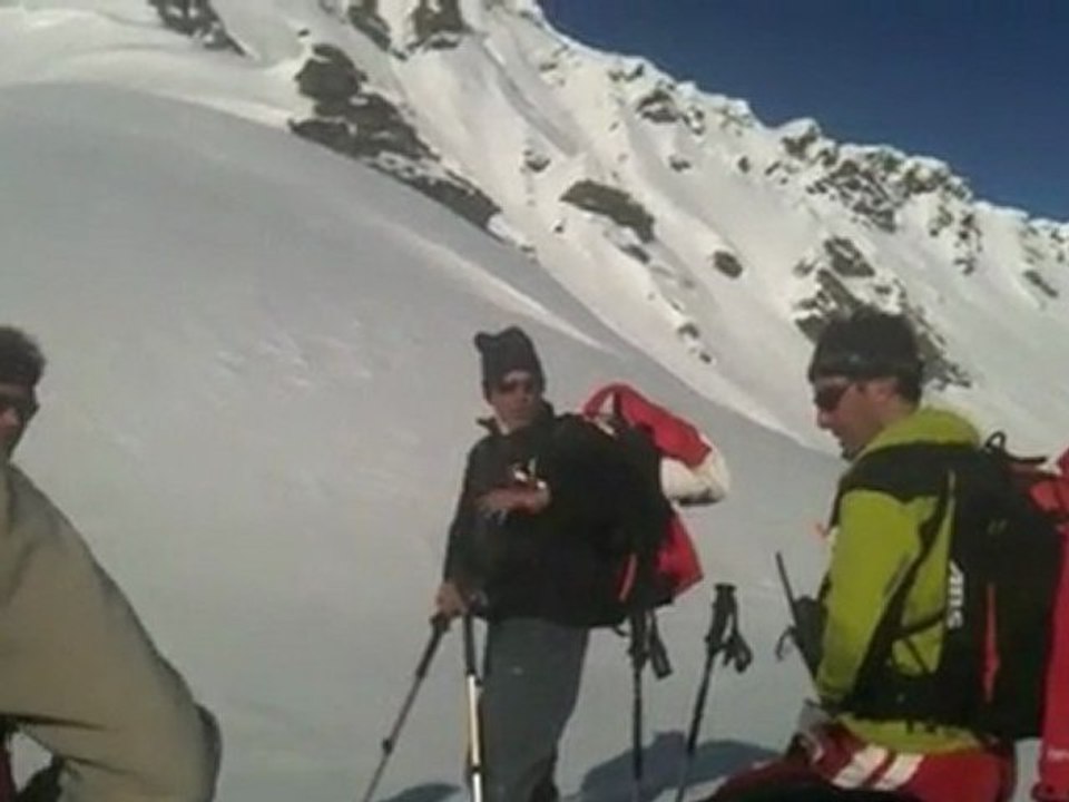 Ski hors-piste - Col fours 2010 (moyen)