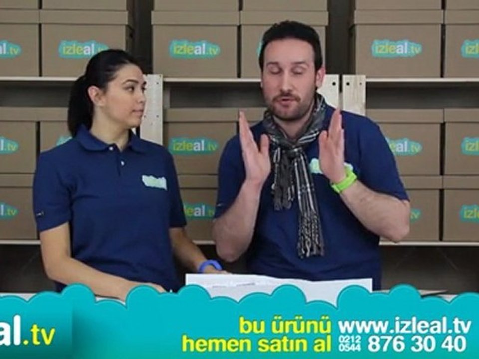 izleal.tv - 3 Boyutlu HD Duvar Saati