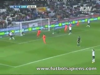 Highlights Valencia - Saragozza 1-2 (Liga) 21/03/2012