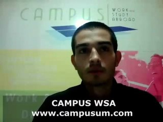 Work and Travel Mülakatları CAMPUS WSA 12