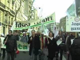 Manifestation Lactalis - Paris le 19 mars 2012