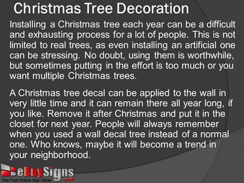 Using Tree Decals In Interior Decorating