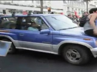 Incidentes en Chile por las protestas en apoyo a Aysén