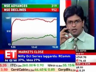 Sensex ends over 200 points lower