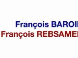 Mardi 10 avril : Débat entre F. BAROIN et F. REBSAMEN avec C. BARBIER