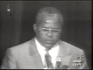 Discours du PM élu par la Conférence Nationale Souveraine, M. Étienne Tshisekedi